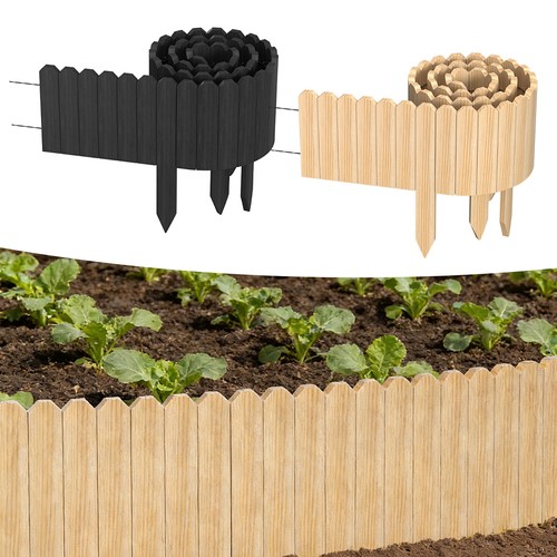 Rasenkante rollborder holzzaun - rasenkante,