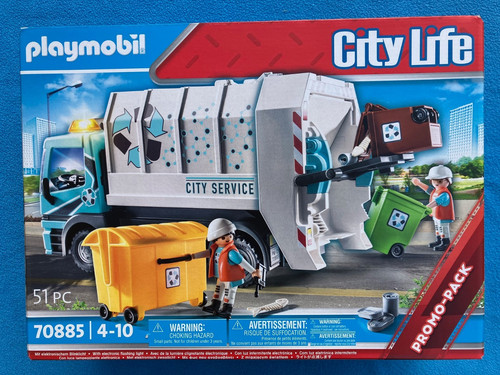 Playmobil 70885 müllfahrzeug - playmobil,