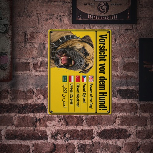 Achtung bullmastiff - achtung,