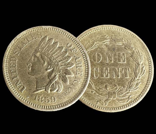 Usa cent penny 1859 kupfer - 1,