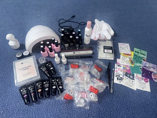 Umfangreiches nageldesign set - umfangreiches,