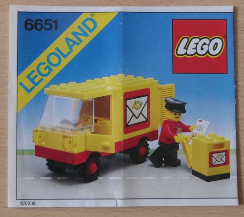 Original lego legoland - original,