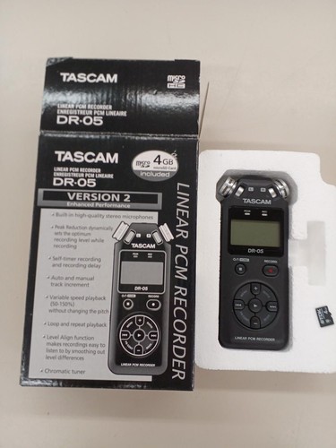 Tascam pcm recorder 05 - pcm, dr-05