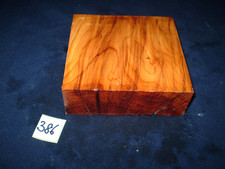 Eibe drechseln Drechselholz   123 x 128 x 43 mm   Nr. 386