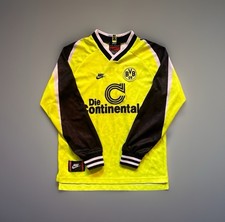 Borussia Dortmund BVB Trikot 1995/96 L Jersey Gelb Heim 1996 95/96 Langarm