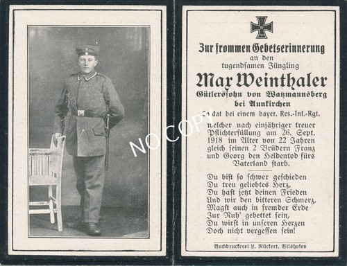 Foto sterbebild - wk,
