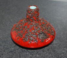 Ufo Vase Otto Keramik rot