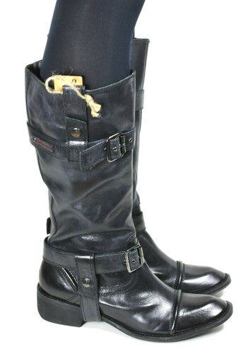 Stiefel leder lederstiefel - 17,