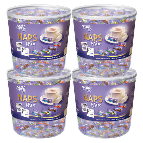 Milka naps mix - naps, pack