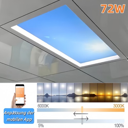 Led panel deckenleuchte - led,