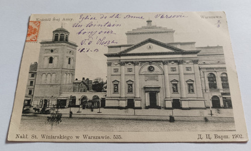 Cpa polen warszawa - polen,
