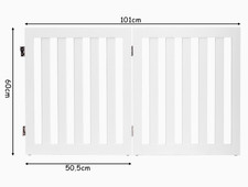 Costway Absperrgitter Hunde