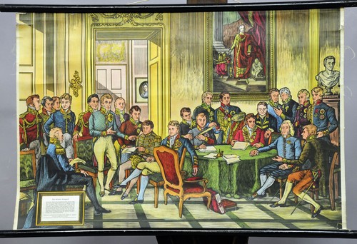 Schulwandkarte der wiener - schulwandkarte,