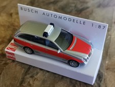 Busch   Mercedes  E-Klasse T Modell  ( Einsatzfahrzeug des  Notarztes )