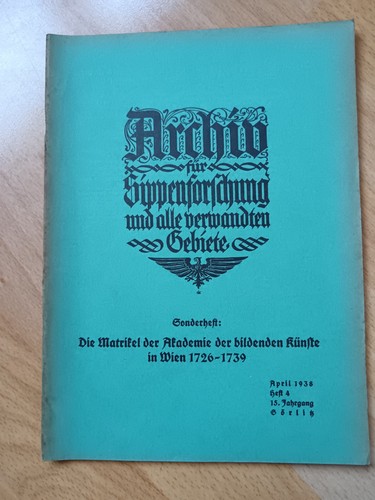 Archiv für sippenforschung - archiv,