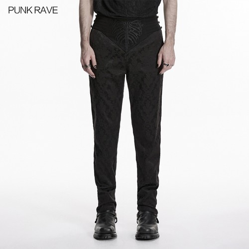 Punk rave men black goth - rave,