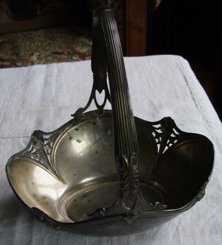 Korb henkelschale jugendstil - korb,