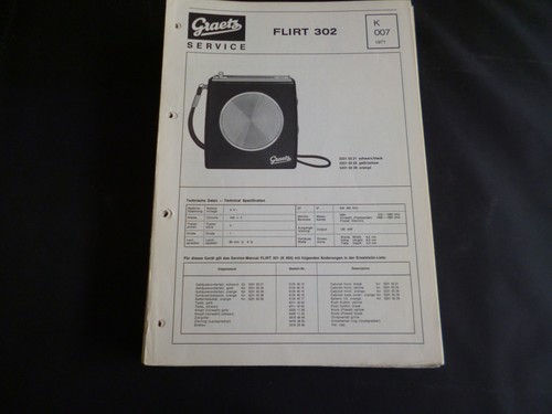 Original service manual graetz - original,