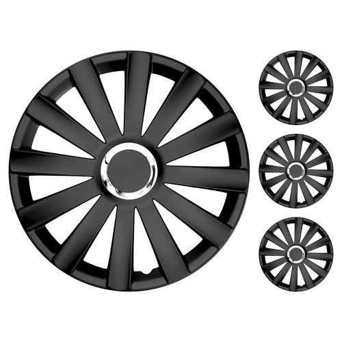 Set 4er radkappen - spyder, serie