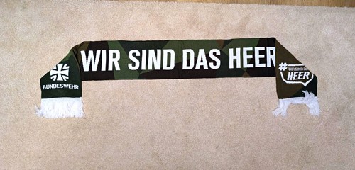 Bundeswehr fan schal wir - bundeswehr, fan-schal