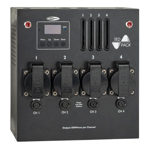 Showtec ted pack channel - ted, lc