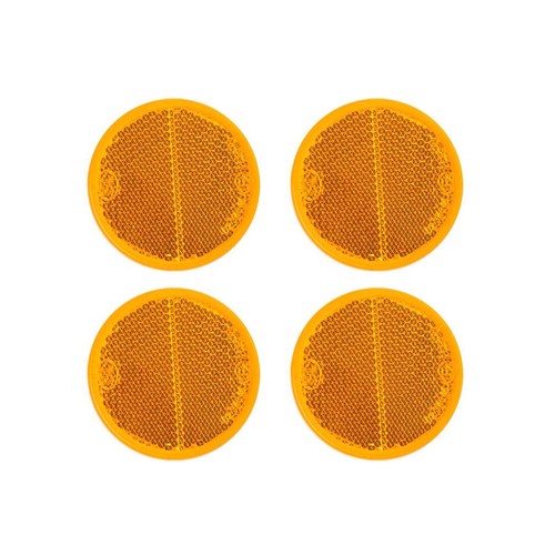 Reflektor orange 60mm - 4x,