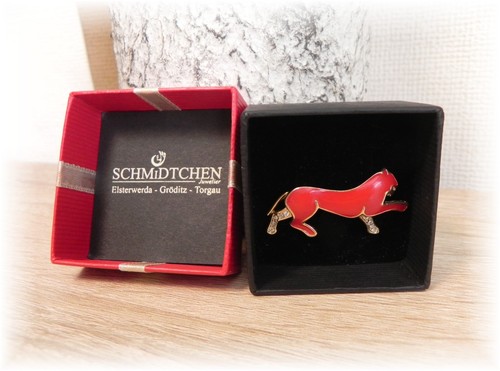 Elegante panther brosche - panther-brosche, in