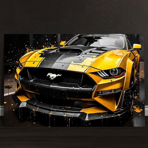 Wandbild ford mustang - mustang,