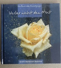 Buch „Verlier nicht den Mut“, Grafik Werkstatt Bielefeld