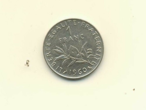 Frankreich franc 1960 - 1,