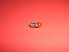 H0 1 Stück Schraubbirne konisch E 5,5, 19 Volt, gelb,  lose