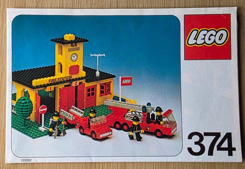 Lego bauanleitung 374 fire - nr.,