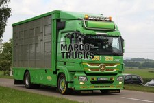 LKW Foto Mercedes-Benz Actros Viehtransporter Deutschland grün Viehzentra #i1dx