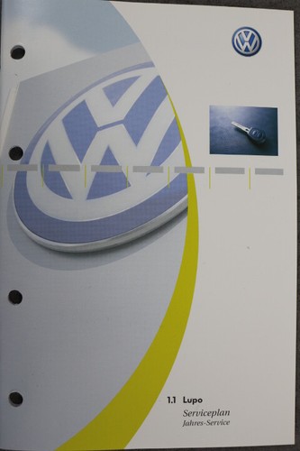 Lupo serviceplan april - vw, "april