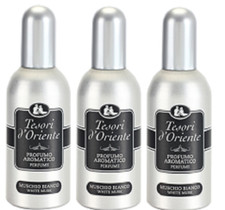 TESORI D´ORIENTE  MUSCHIO BIANCO WHITE MUSK EdT 3 x 100ml Parfum Vapo