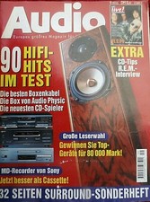 AUDIO 9/96,SONY MDS JE 500,JVC P SERIE,PHYSIC AVANTI,BRYSTON BP/4B,ONKYO DX 7711