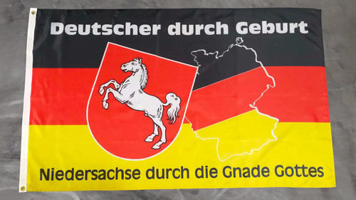 Fahne flagge niedersachsen - flagge,