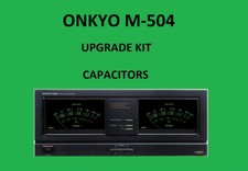 Endstufe ONKYO M-504 Reparatursatz - alle Kondensatoren
