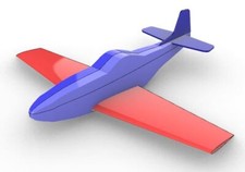 Mustang P51, 820mm Spannweite