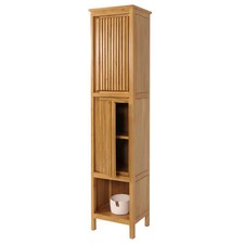 Teak-Hochschrank HWC-M70