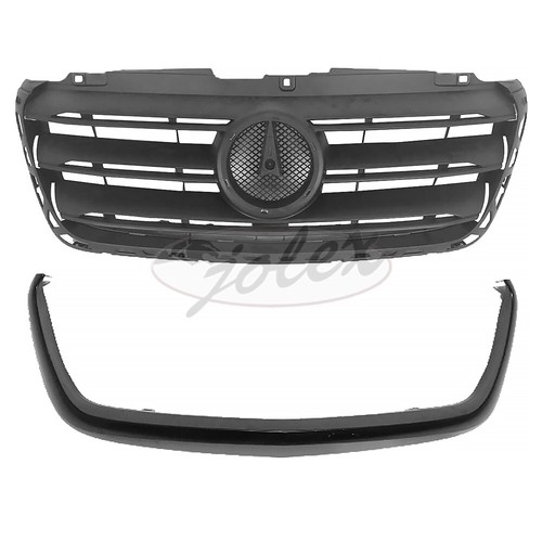 Kühlergrill mit blende leiste - mit,