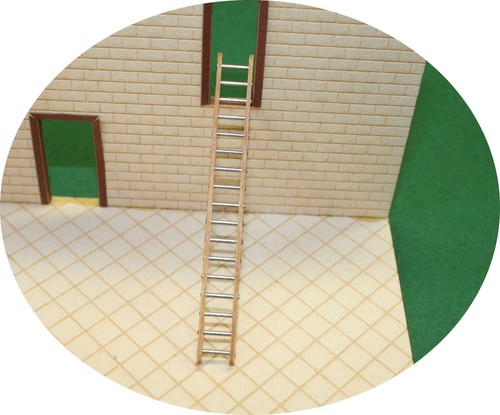 Holzleiter rundsprossen - 1:72,