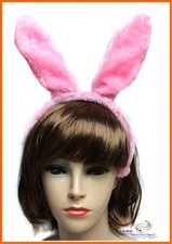 Hasenohren mit / ohne Pailletten Hasenkostüm Karneval 