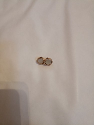 Fossil ohrstecker rose - ohrstecker,