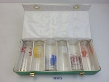 6x Gläser Set 25 Jahre DDR
