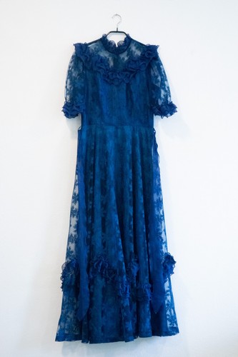 Vintage abendkleid 70er jahre - abendkleid,