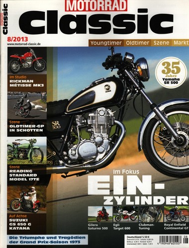 Zeitschrift motorrad classic - motorrad,