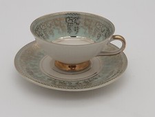 Moccatasse , Sammeltasse , Porzellanmanufaktur Händel Bavaria , türkis