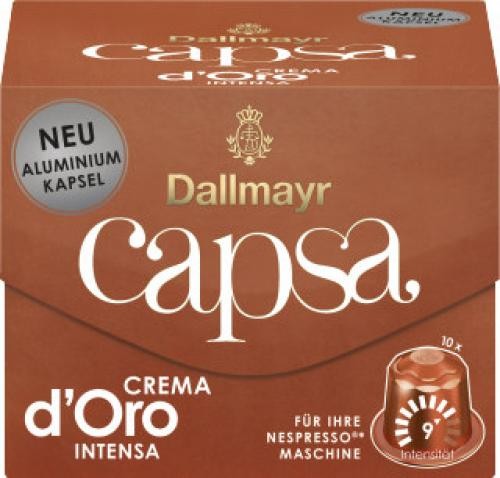 Dallmayr capsa crema - crema, d'oro