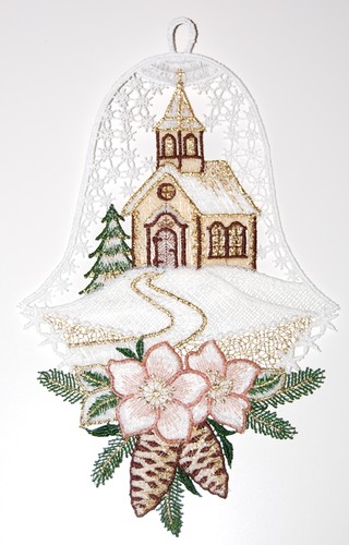 Fensterbild weihnachten spitze - weihnachten,